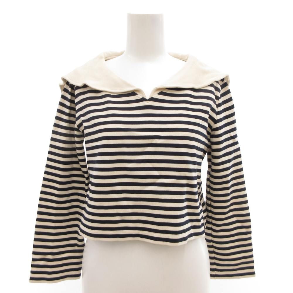 フォクシー FOXEY 美品 24SS 44233 Top Venezia ベネチア セーラー