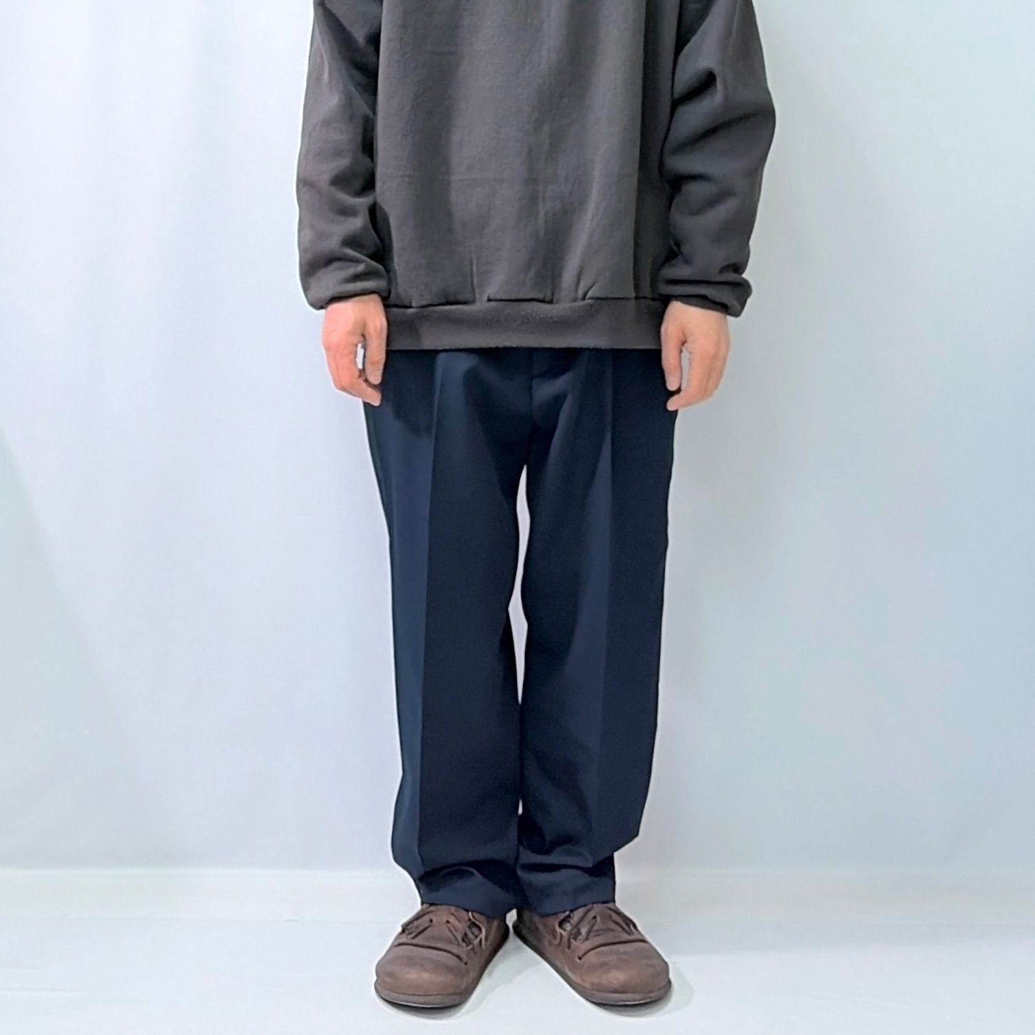 00s LEVIS リーバイス アクションスラックス パンツ W34 紺 ネイビー