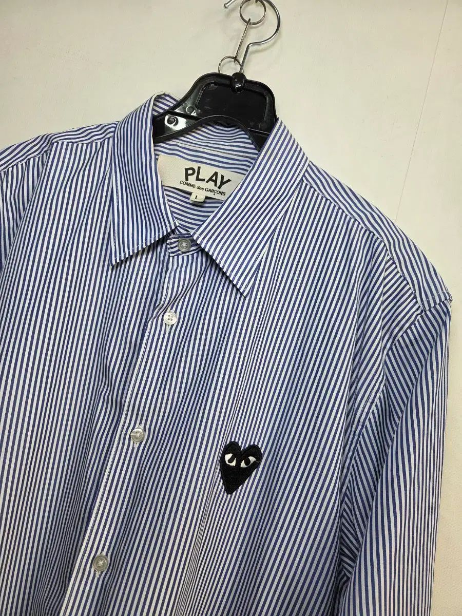 コム・デ・ギャルソン PLAY ストライプ シャツ L - メルカリ