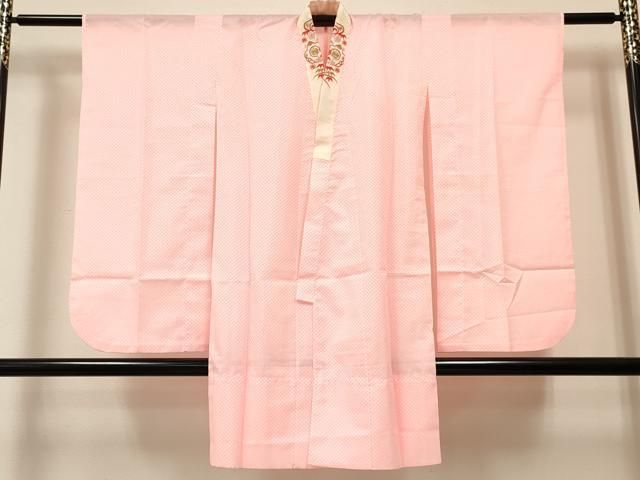 平和屋着物[]七五三 女の子 7歳 祝着 四つ身 長襦袢(単衣)・袋帯