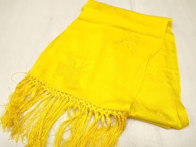 平和屋着物[]七五三 女の子 7歳 祝着 四つ身 長襦袢(単衣)・袋帯