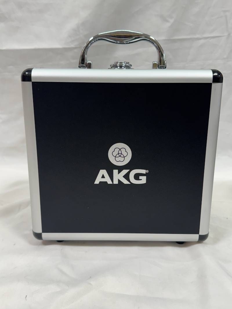 美品】アーカーゲー AKG コンデンサーマイク ショックマウント・専用