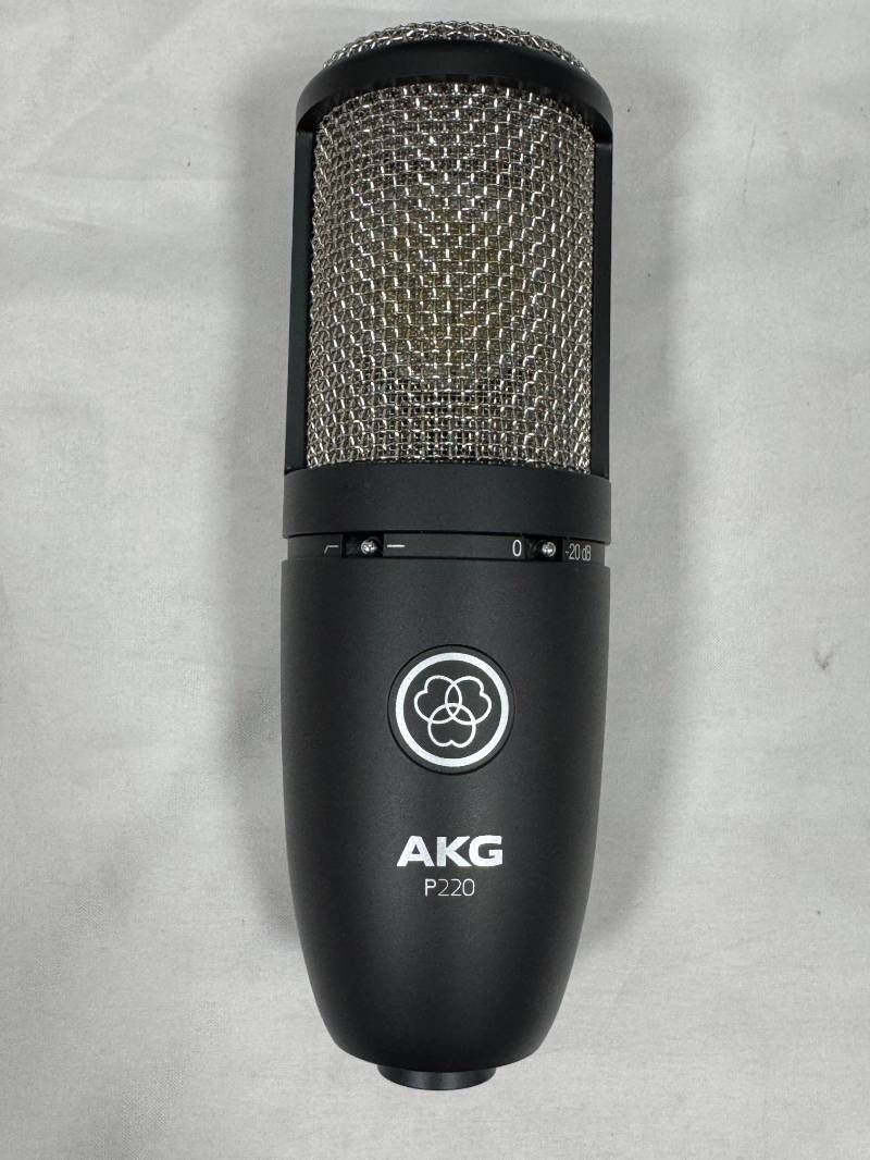 美品】アーカーゲー AKG コンデンサーマイク ショックマウント・専用
