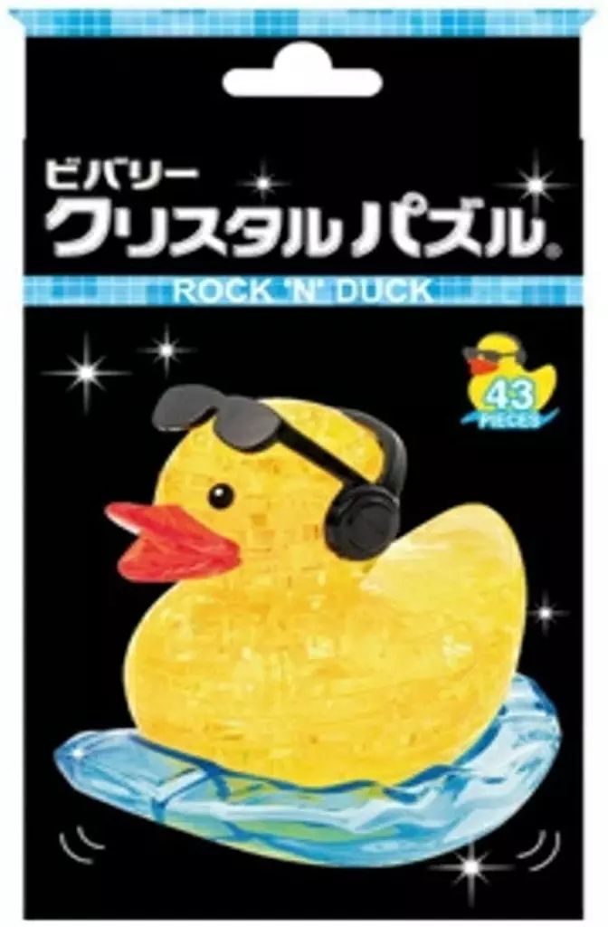 新品】パズル クリスタルパズル ロックン ダック 43ピース [50317