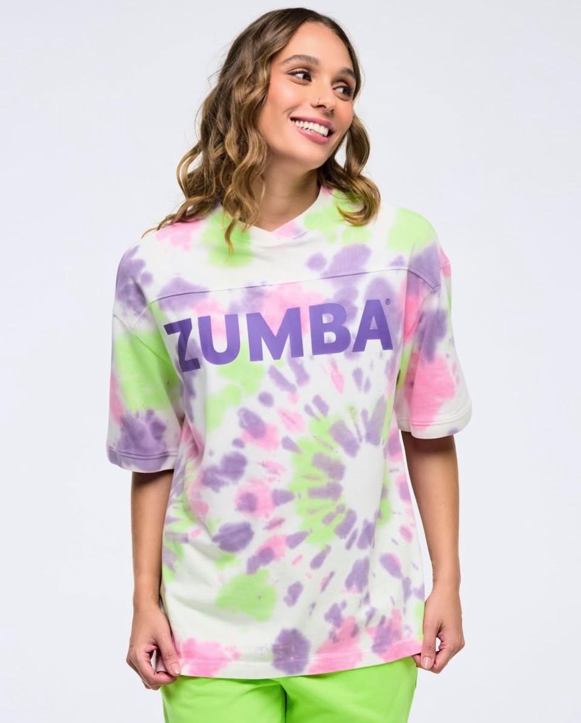 Pastel Unisex Long Oversized Tee ズンバ 正規品 ZUMBA - メルカリ