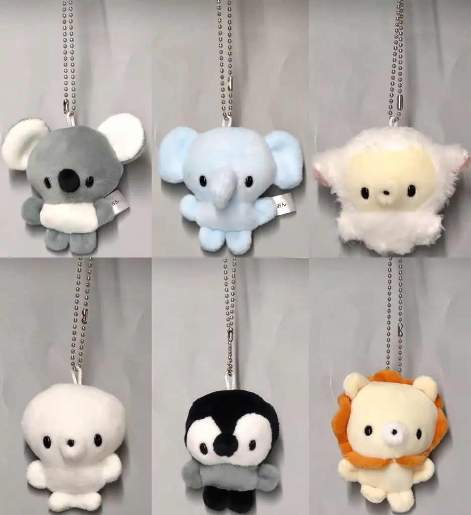 【中古】ぬいぐるみマスコット・ぬいぐるみバッジ 全6種セット 「文豪ストレイドッグス プラッシュマスコット」 公式ぬいぐるみバッジ｜おすすめグッズ | 東京ディズニーリゾート