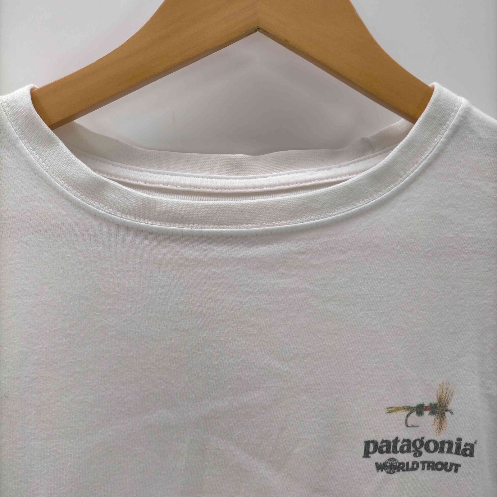 パタゴニア patagonia WORLD TROUT BROOK TROUT FISH フィッシュ 両面