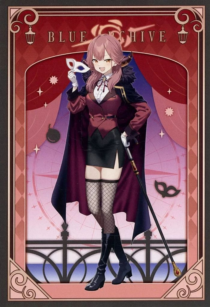 中古】ポストカード 陸八魔アル ノベルティポストカード 「ブルー