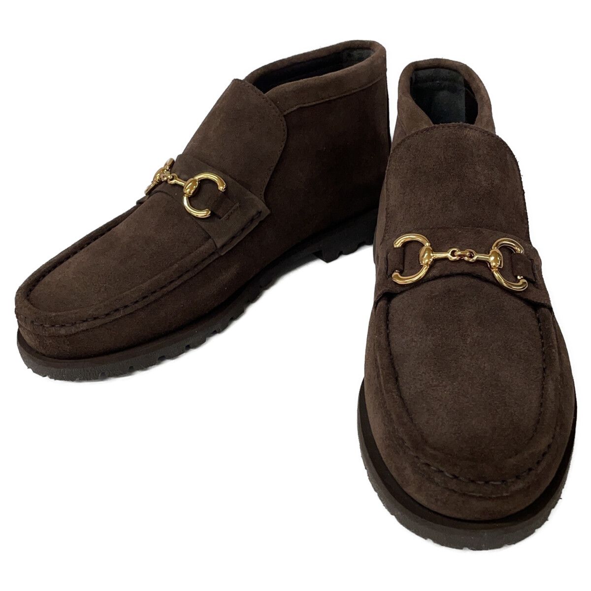 Paraboot パラブーツ 1124 ﾕﾅｲﾃｯﾄﾞｱﾛｰｽﾞ別注 ﾌﾞﾗｳﾝ ｽｴｰﾄﾞ ﾎｰｽﾋﾞｯﾄ