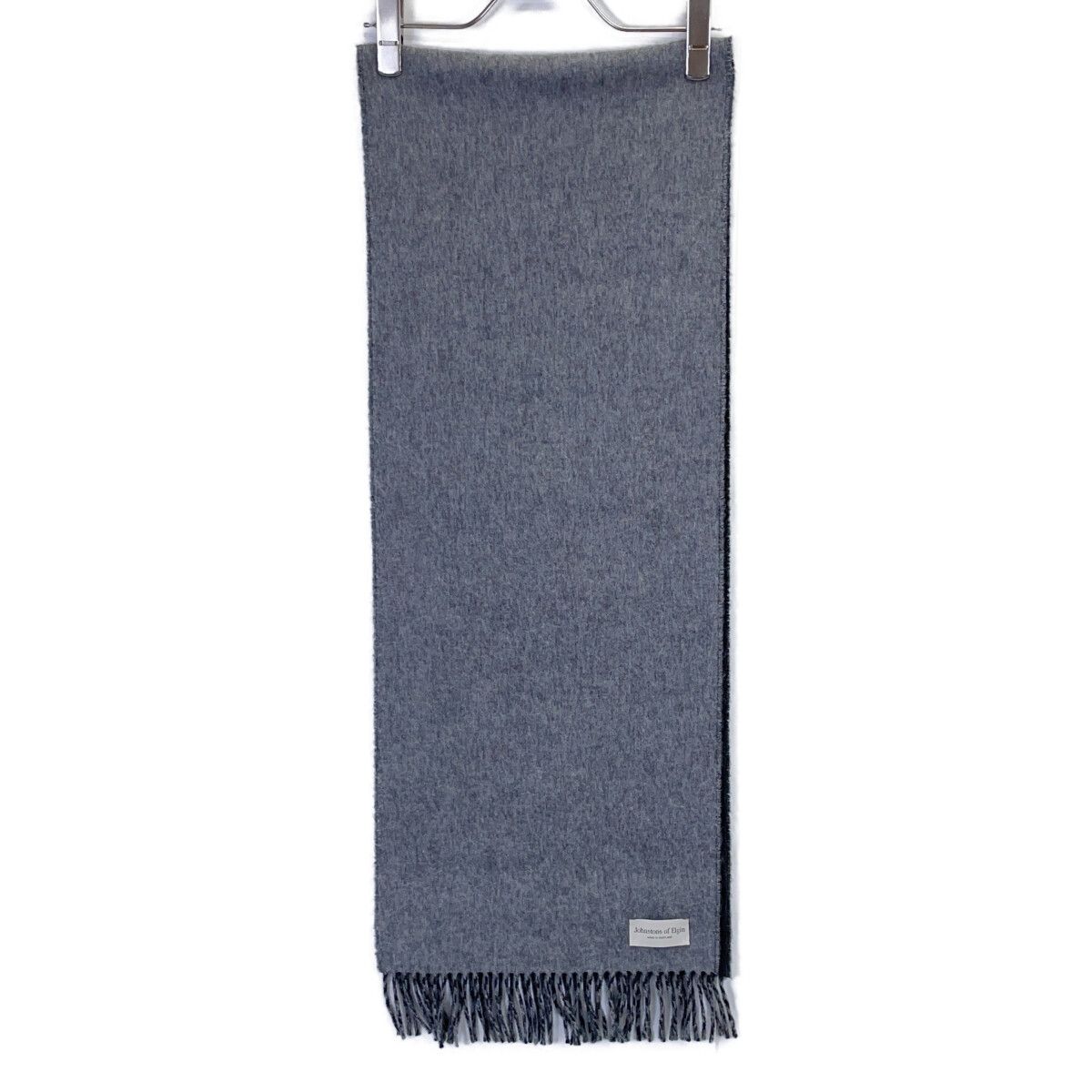 Johnstons ジョンストンズ ｸﾞﾚｰ ｶｼﾐｱ100% ﾌﾘﾝｼﾞﾏﾌﾗｰ - メルカリ