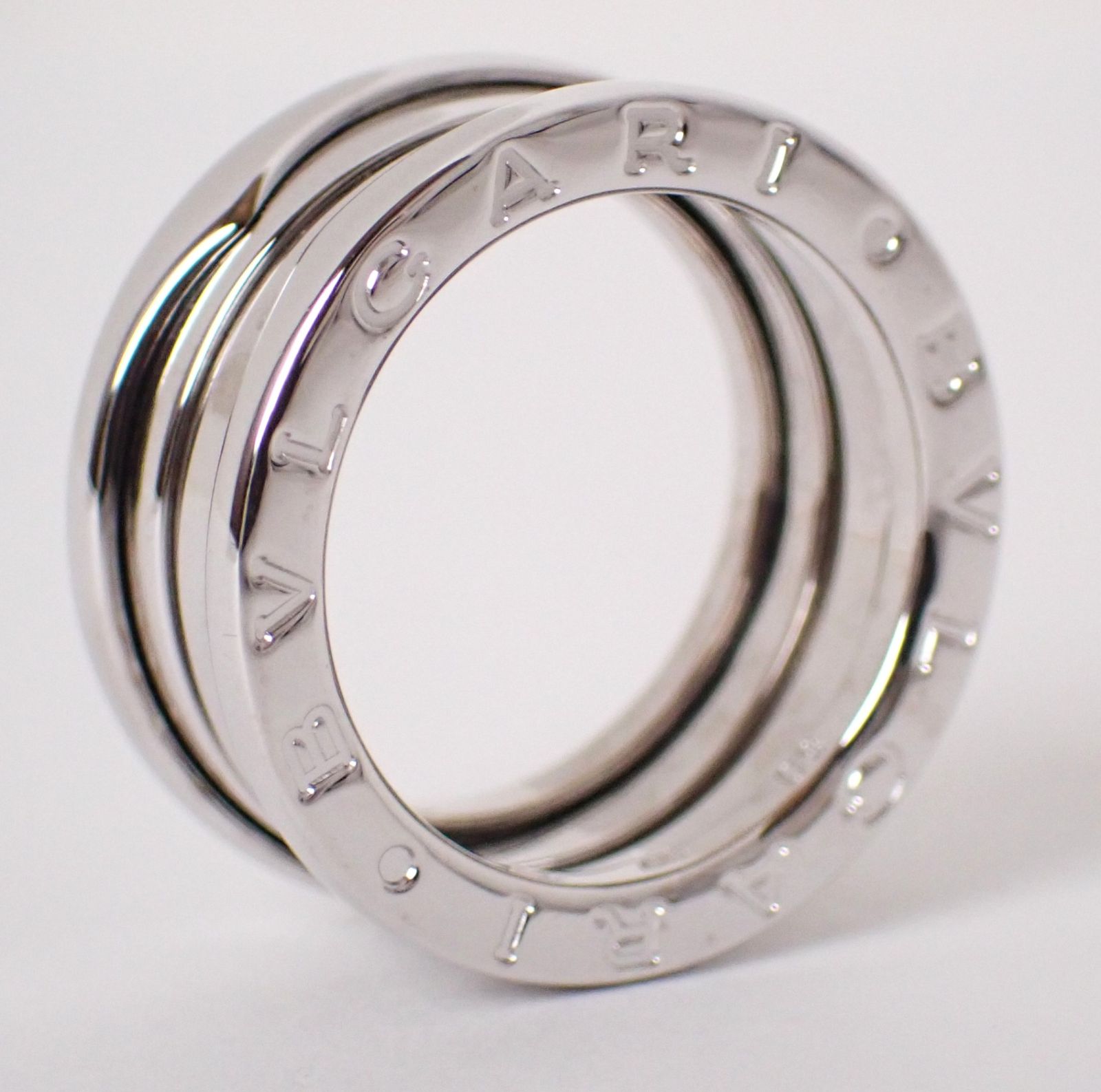 新品仕上げ済 BVLGARI(ブルガリ) B.zero1 リング 2バンド #50(9号