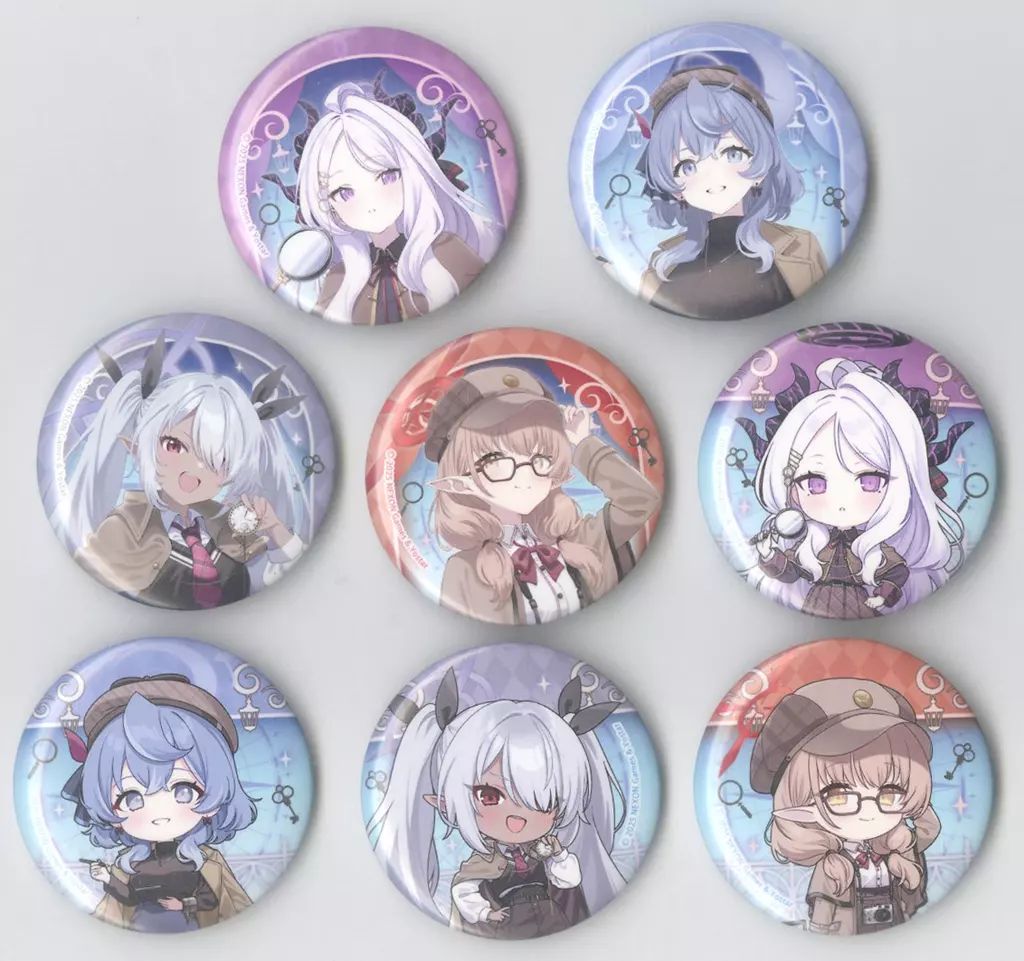 中古】バッジ・ピンズ 全8種セット 「ブルーアーカイブ 凸凹サマー