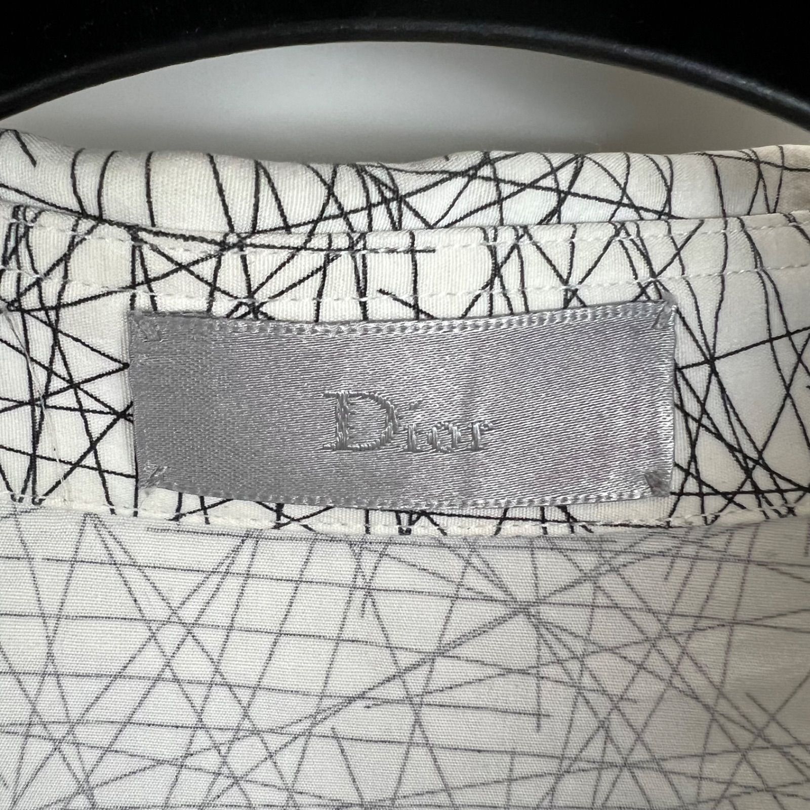 Dior HOMME 17ss Kris Van Assche archive noise L/S shirts 38