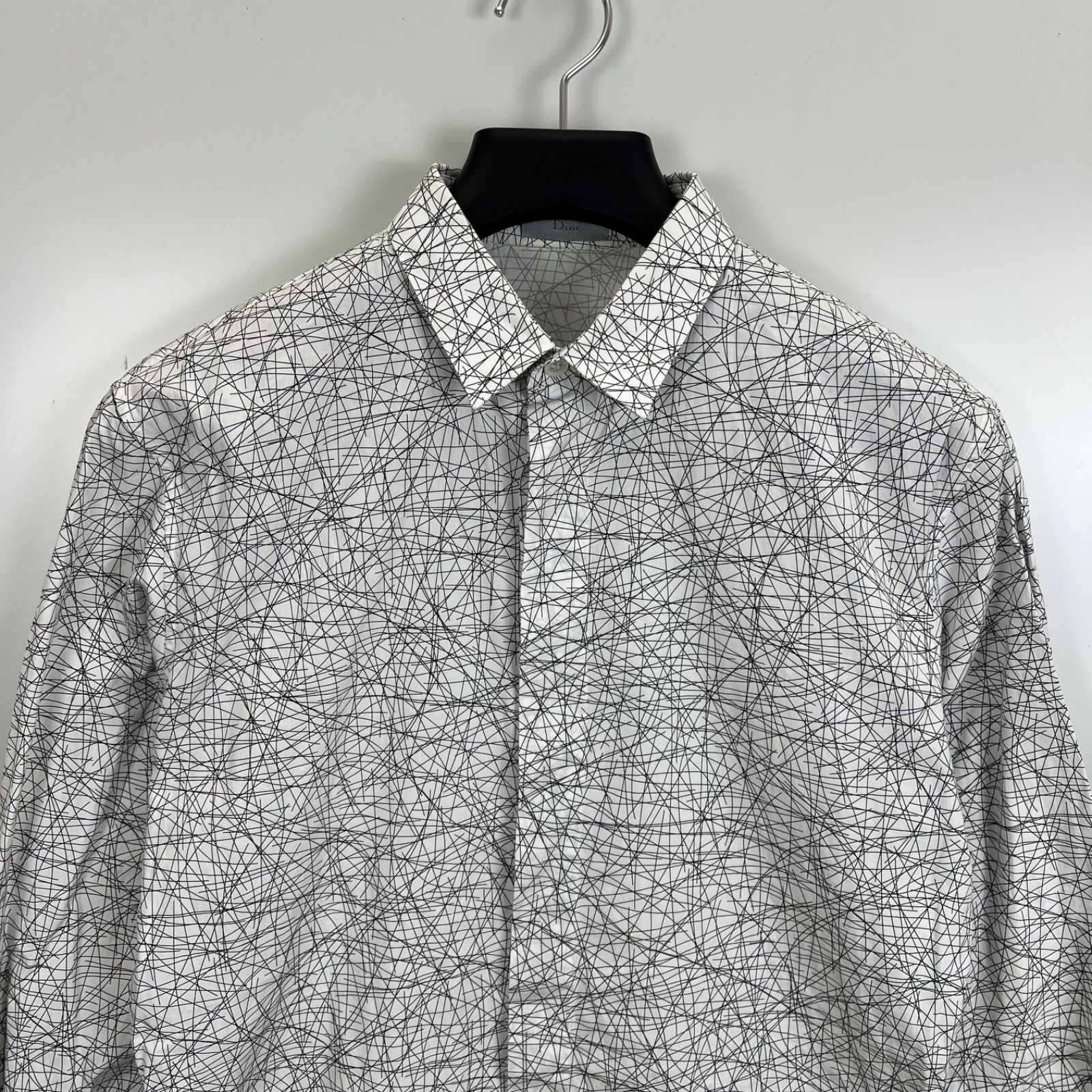 Dior HOMME 17ss Kris Van Assche archive noise L/S shirts 38