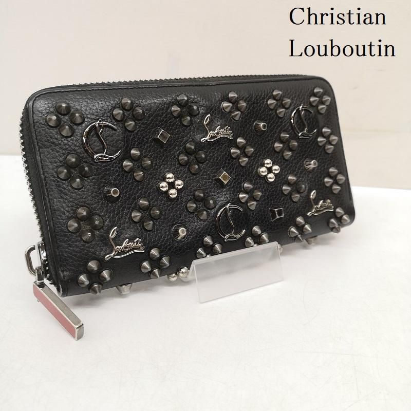 クリスチャン・ルブタン パネトーネ ウォレット ラウンドファスナー 長