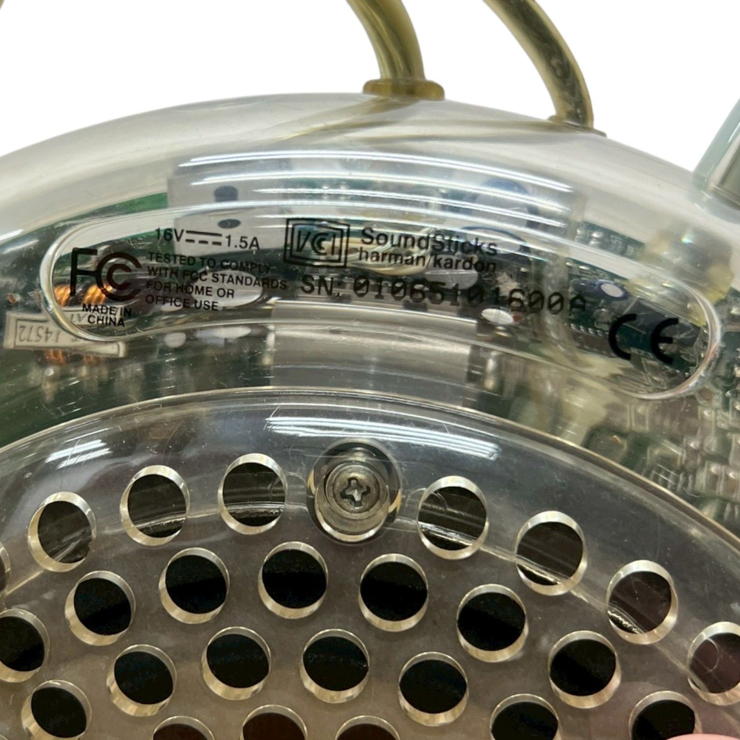 harman/kardon ハーマンカードン SoundSticks スピーカーシステム 透明