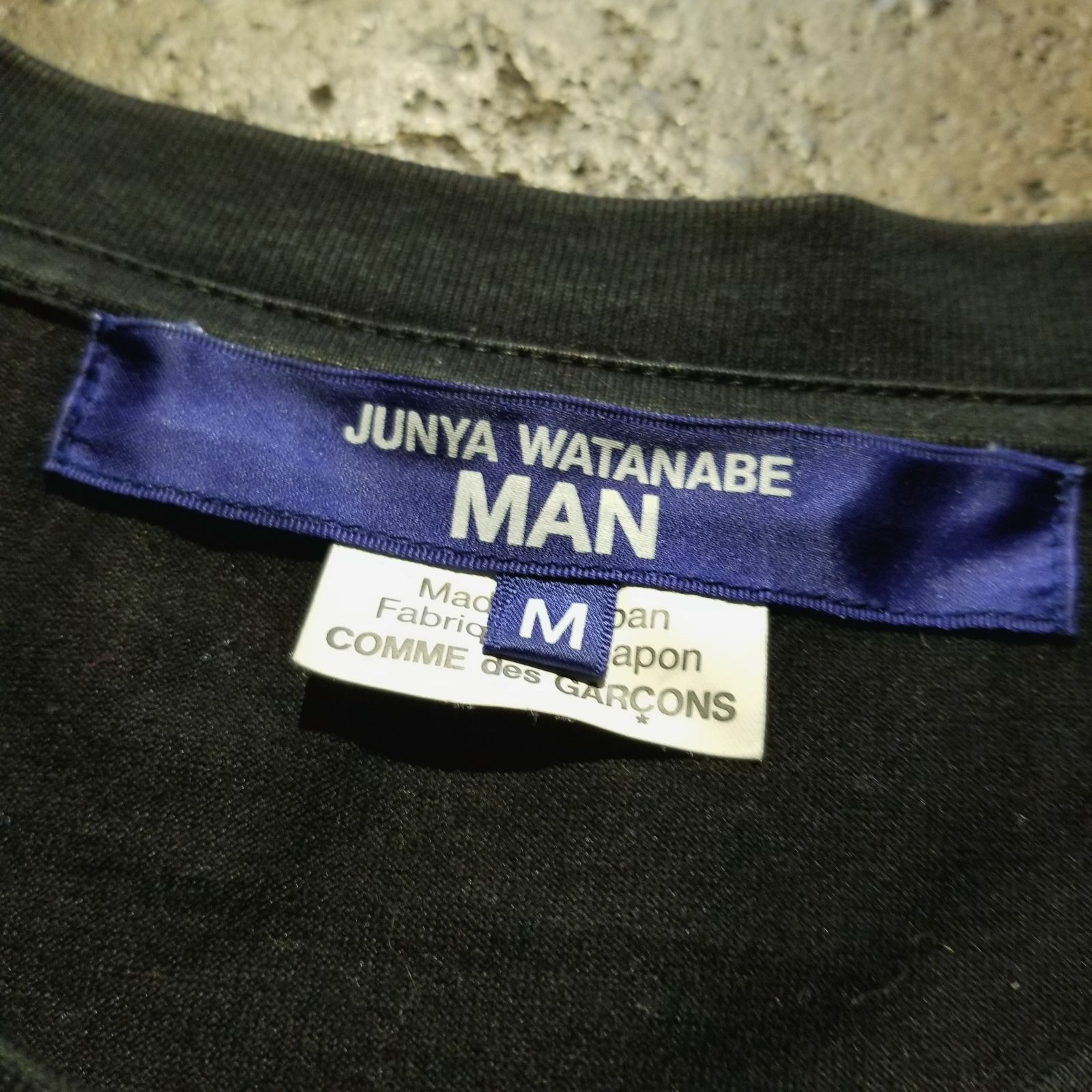 JUNYA WATANABE MAN 25ss シルクスカーフドッキングカットソー