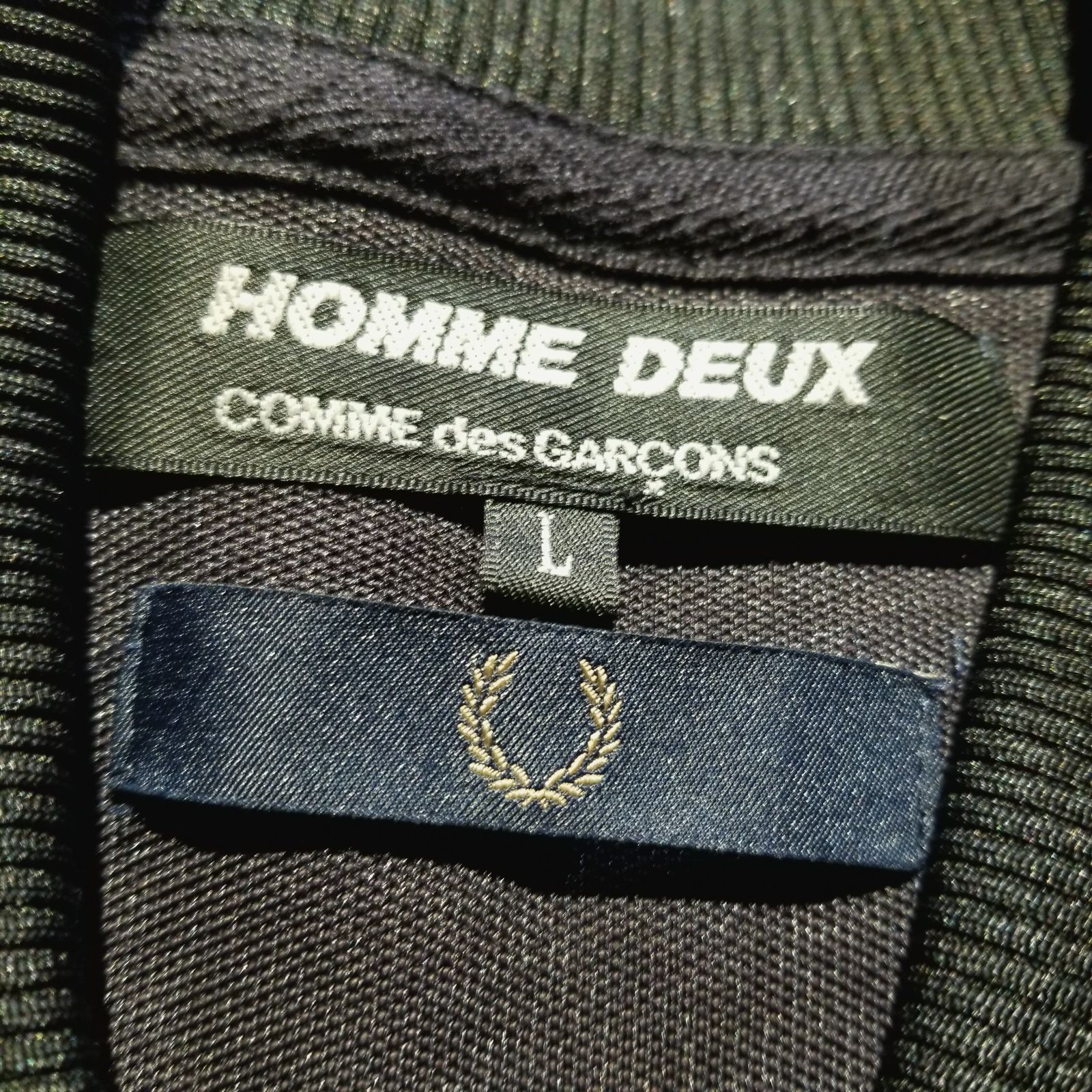 COMME des GARCONS HOMME DEUX 16ss × FRED PERRY トラックジャケット