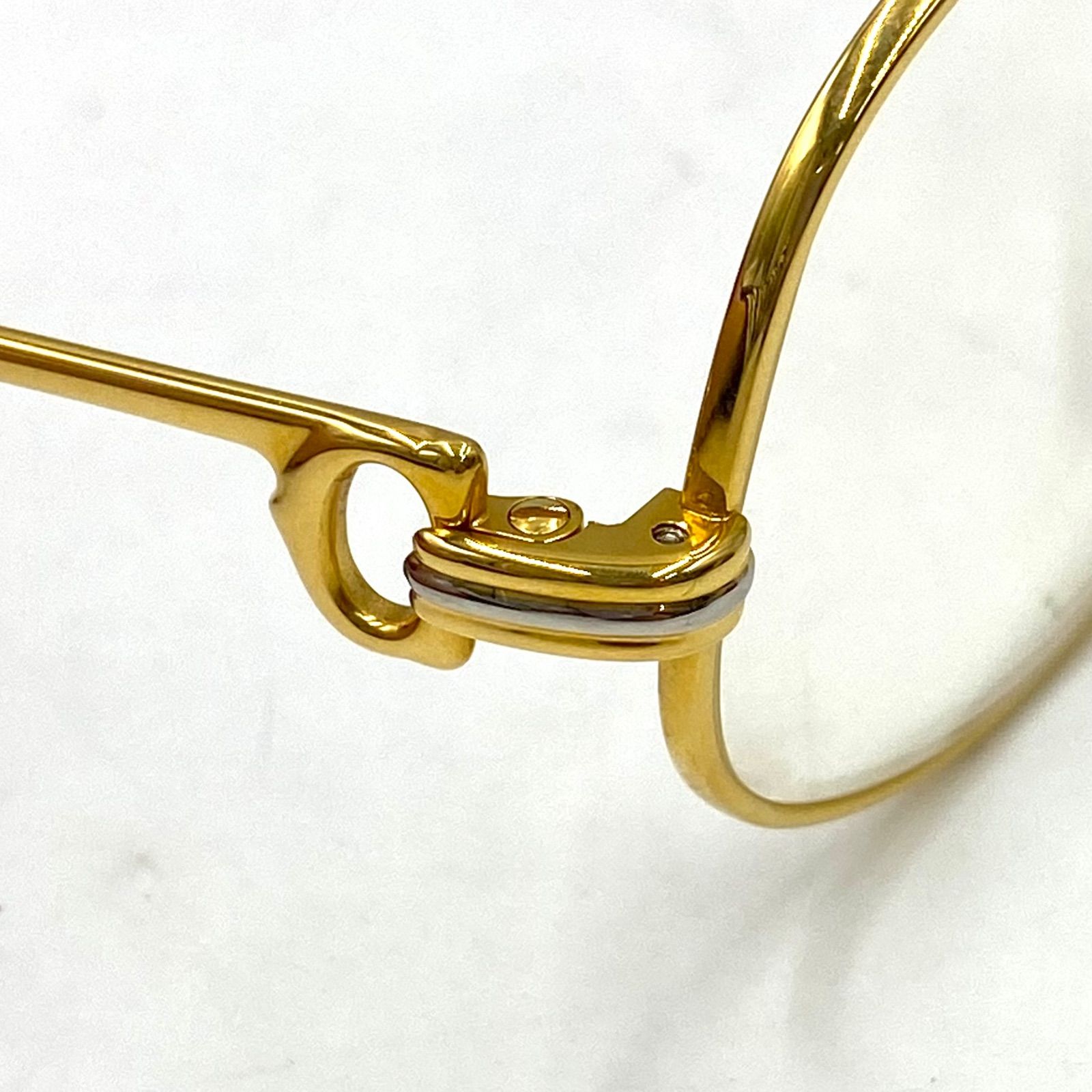 Cartier カルティエ 眼鏡 メガネ フレーム トリニティ 135 52□21