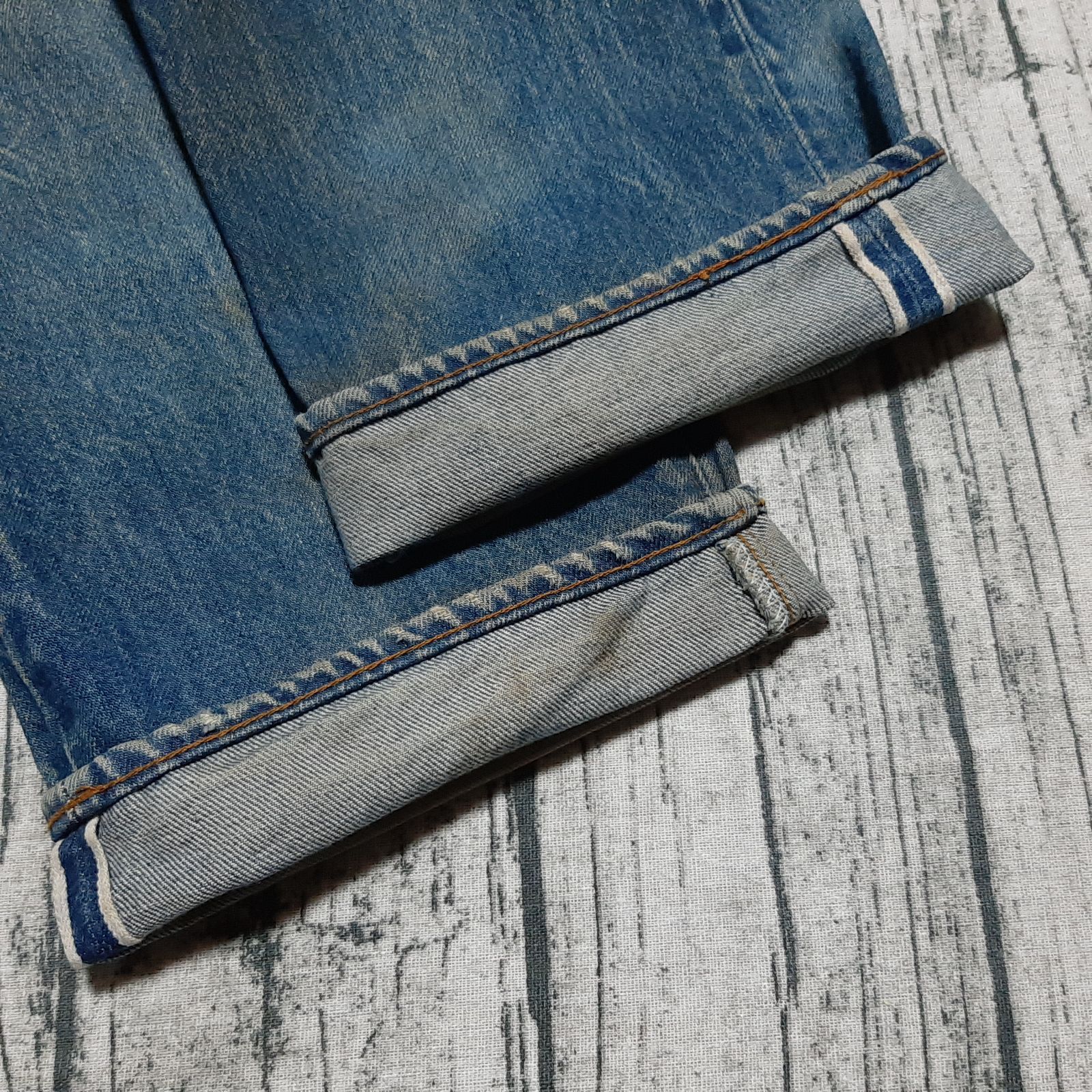 o*r様 80s levi's 501 USA製　赤耳セルビッチ W34】81年製 赤耳 オリジナル Levi's 501 セルビッチ 黒カン 内股