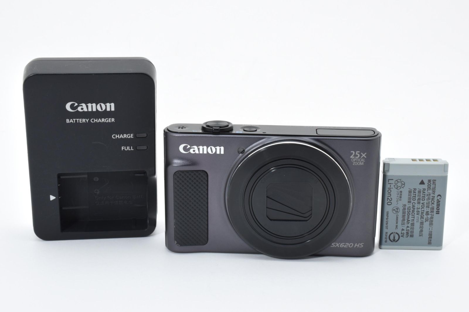 Canon キヤノン PowerShot SX620 HS ブラック /2824 動作OK 返金保証