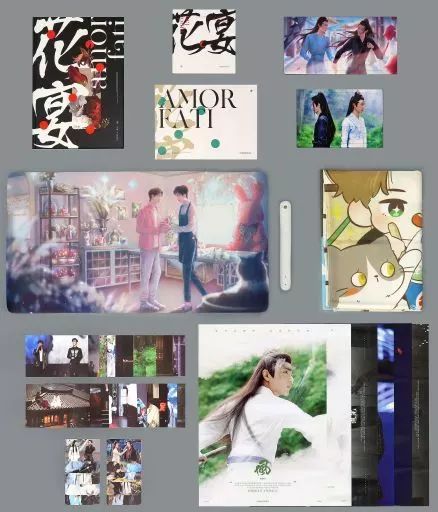 【中古】男性写真集 魔道祖師 陳情令 写真集 「花宴 AMOR FATI」+ミニフォトブック 陳情令 写真集 男性写真集 最 bjyx 魔道