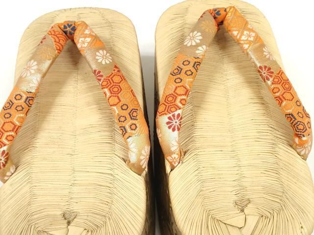 平和屋本店○女の子 子供 ぽっくり下駄 おこぼ こっぽり下駄 白木台 金