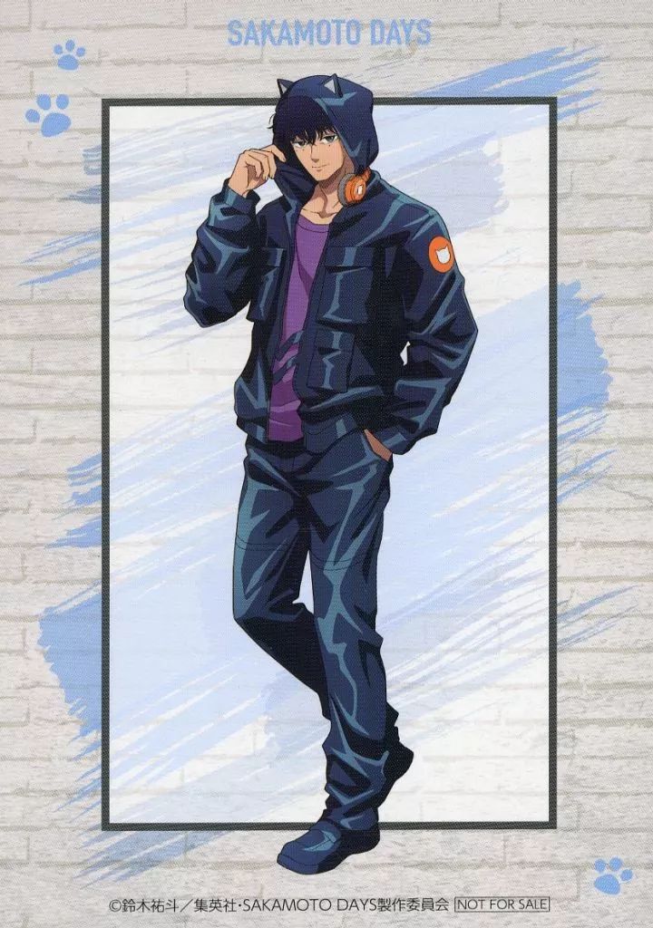 中古】キャラカード 勢羽夏生 イラストシート 「SAKAMOTO DAYS in