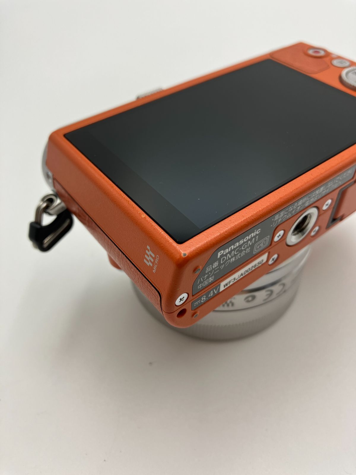 動作確認済】Panasonic LUMIX DMC-GM1 12-32mm レンズキット オレンジ