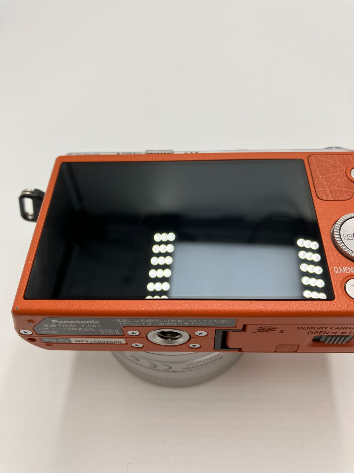 動作確認済】Panasonic LUMIX DMC-GM1 12-32mm レンズキット オレンジ