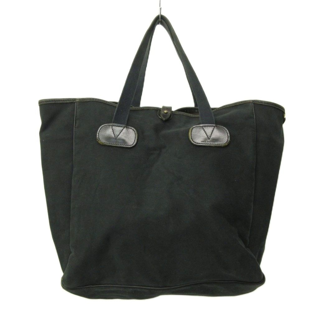 BRADY ブレディ キャンバス トートバッグ 英国製 ギボシ留め 黒