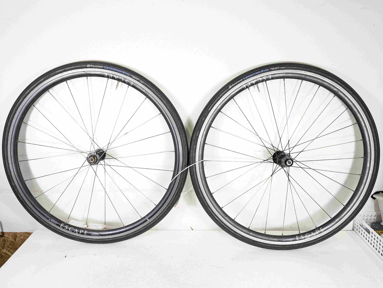 ジャンク】ALEXRIMS ESCAPE純正ホイール クリンチャー 700c Shimano