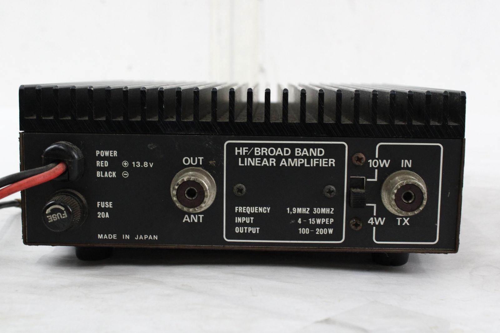 現状品 リニアアンプ SL250DX LINEAR AMPLIFIER アマチュア 無線機