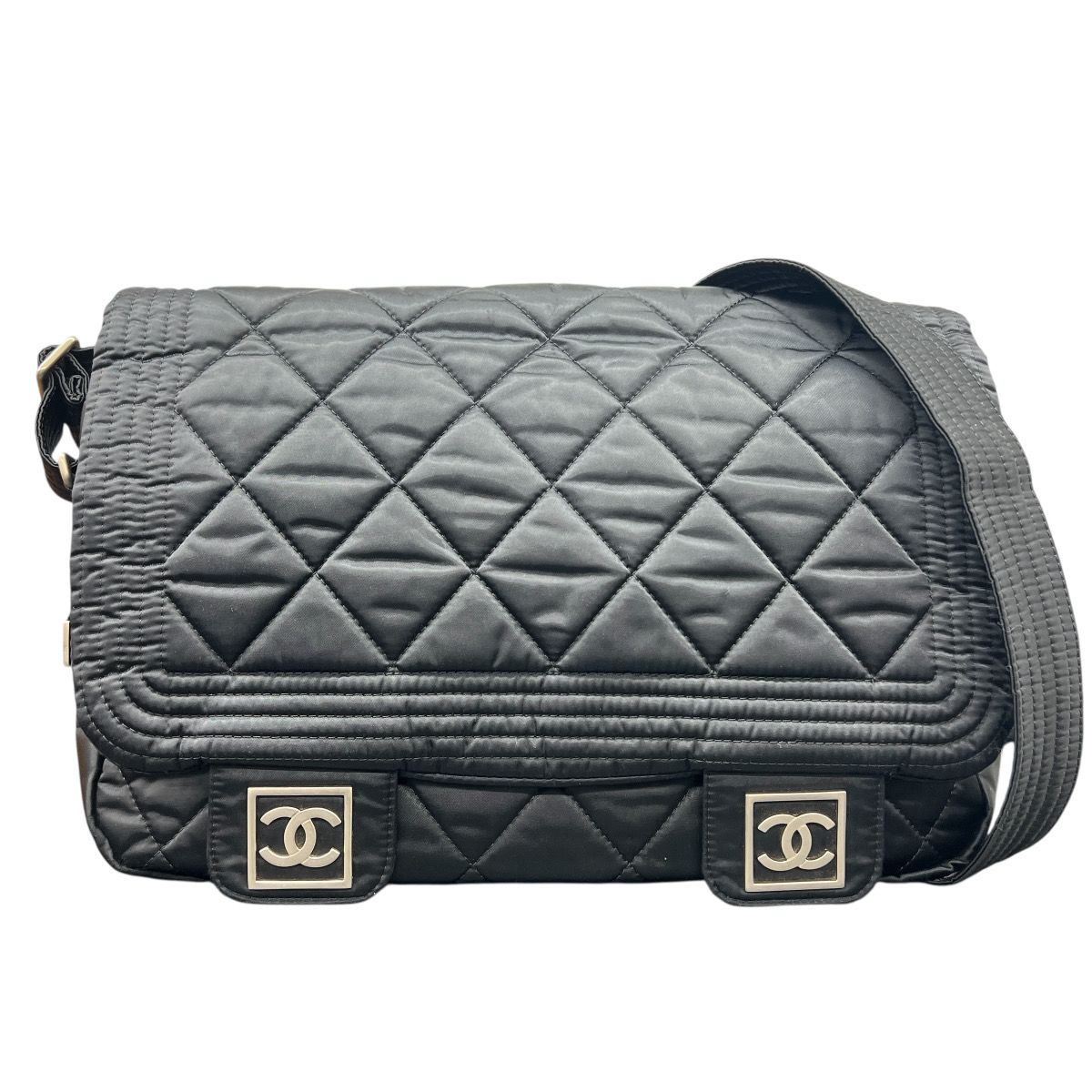 CHANEL 希少 シャネル スポーツライン マトラッセ ショルダーバッグ 10