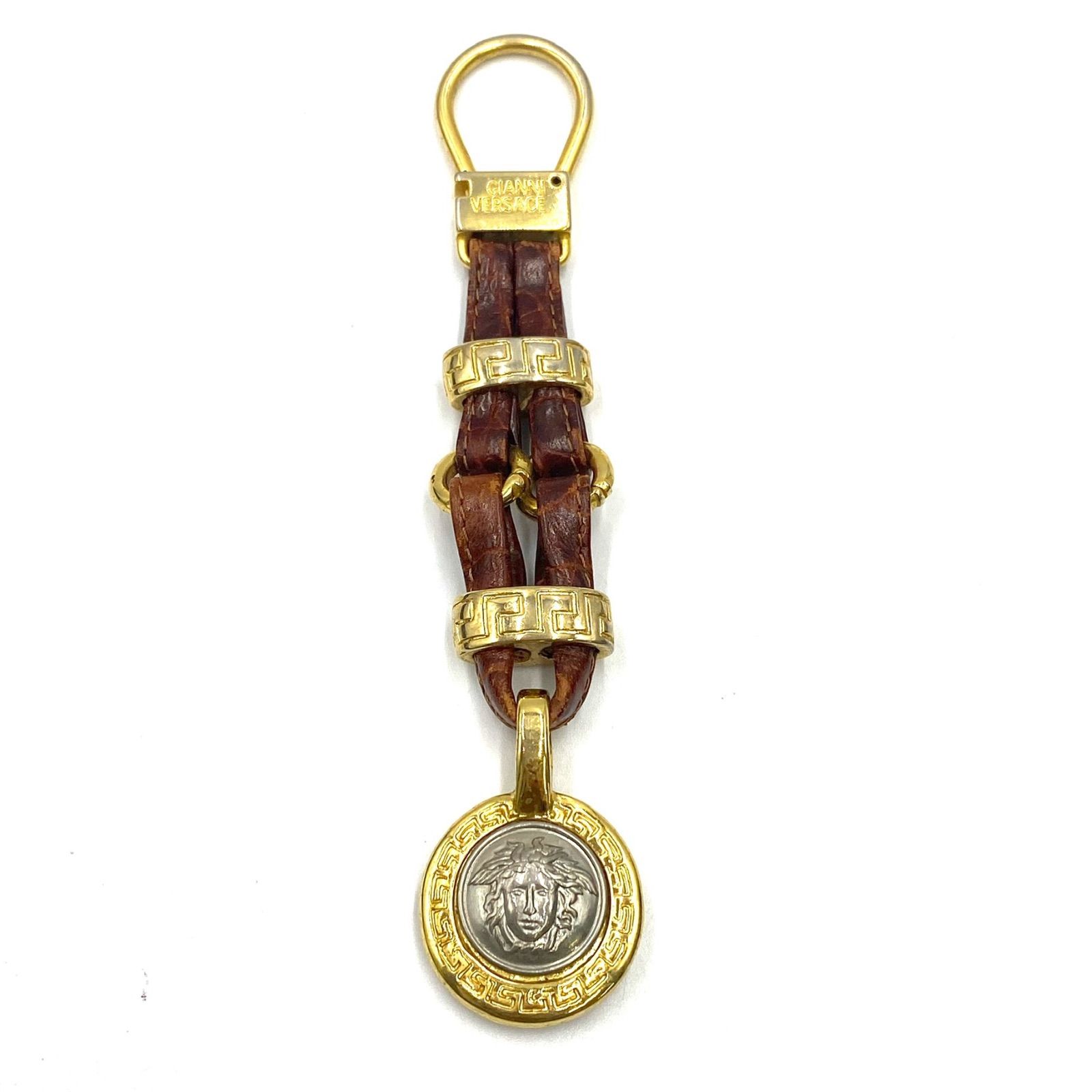 GIANNI VERSACE ジャンニヴェルサーチ キーホルダー キーリング キー