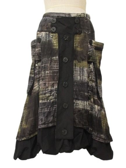 エイココンドウ EIKO KONDO セットアップ ジャケット スカート 44 変形