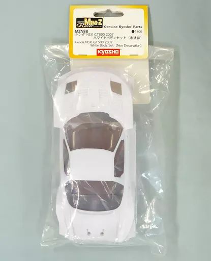 中古】ラジコン ホンダ NSX GT500 2007 ホワイトボディセット ミニッツ