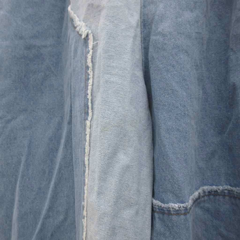 メゾンスペシャル MAISON SPECIAL エクストラパネルロンパース デニム