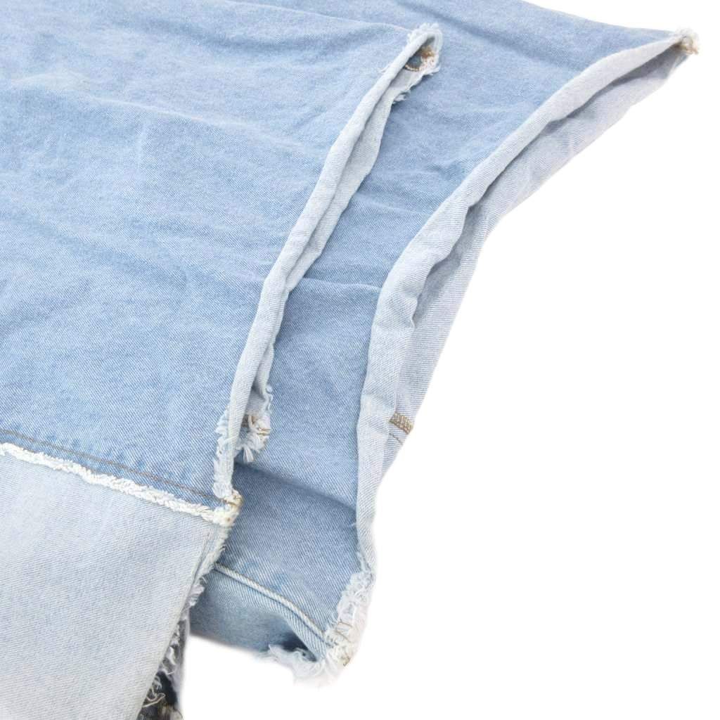 メゾンスペシャル MAISON SPECIAL エクストラパネルロンパース デニム