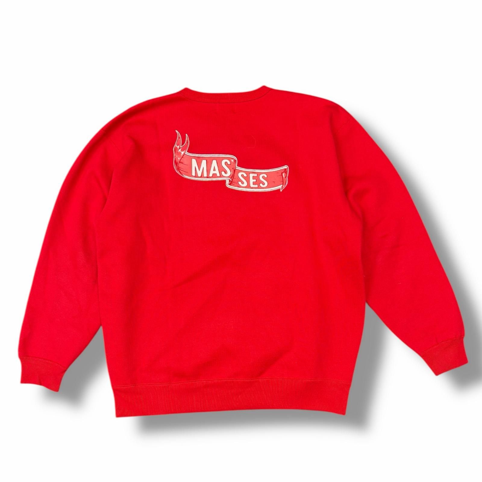 PORKCHOP GARAGE SUPPLY × MASSES 24AW FLYING WEEL P SWEAT コラボ