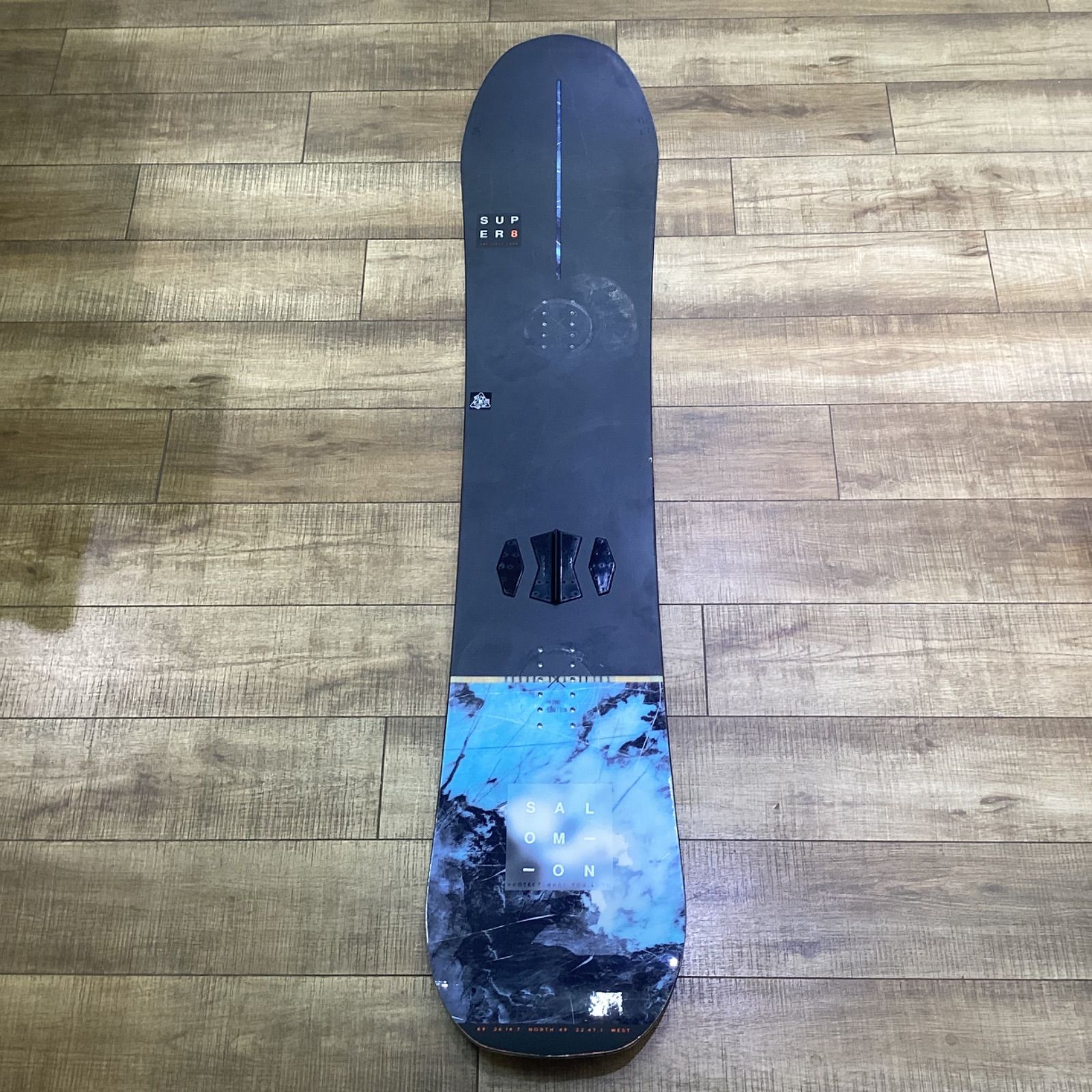 USED SNOWBOARD】SALOMON SUPER8 154cm - メルカリ