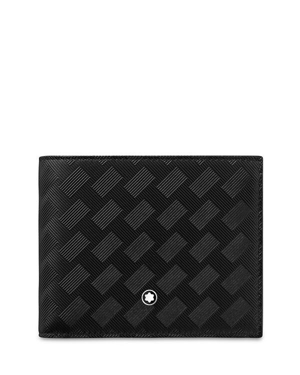 モンブラン メンズ アクセサリー 財布 レザー Montblanc Extreme 30 Leather Wallet Black ブラック