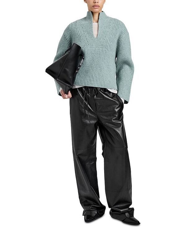 プロエンザ スクーラー レディース アウター ニット・セーター リブ