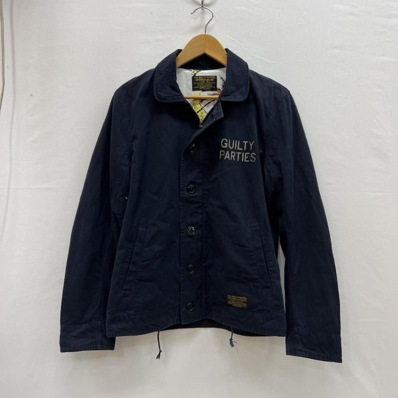ワコマリア N-1 デッキジャケット 裏地 アロハ ライナー メンズ M ISItems【USED】【古着】50154444