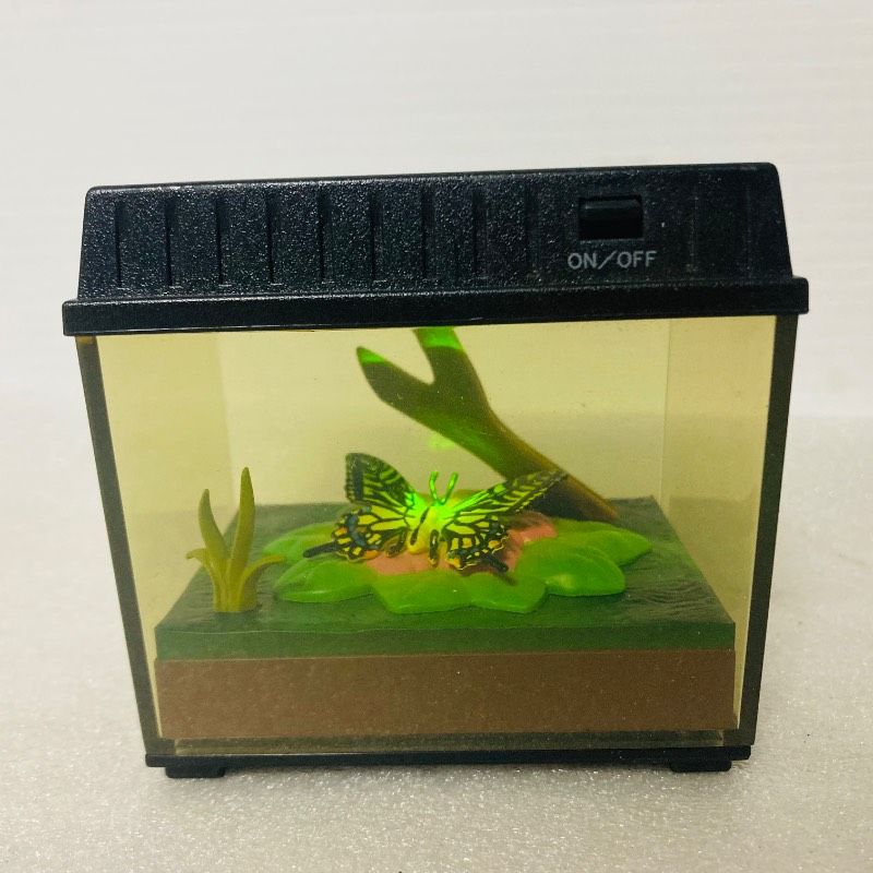 通電確認済み】虫かごギャラリー アゲハチョウ TOMY おもちゃ 玩具