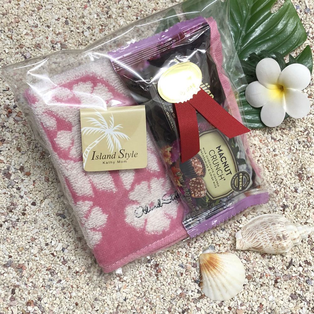 アイランドスタイル キャシーマムハンドタオル×ハワイアンホースト