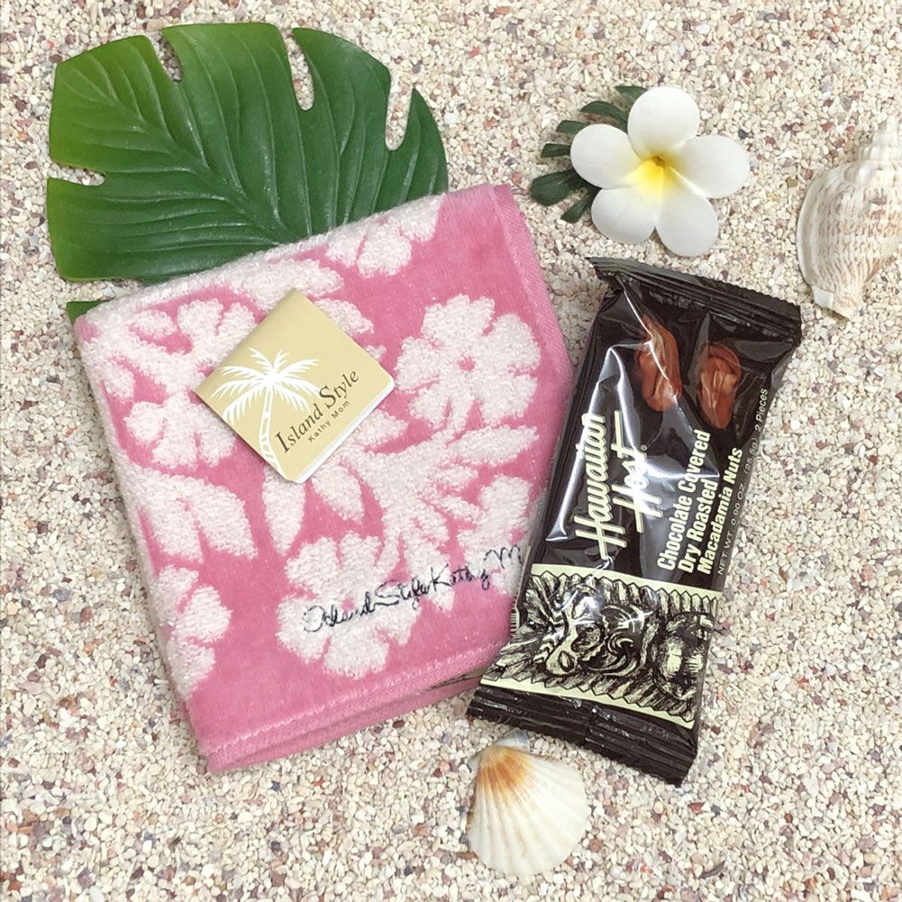 アイランドスタイル キャシーマムハンドタオル×ハワイアンホースト