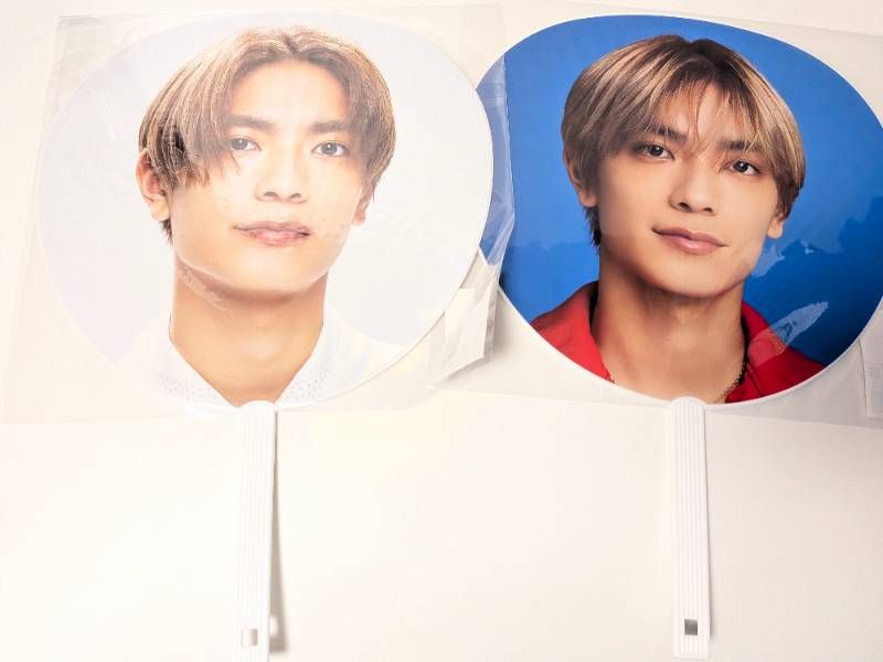 新品未開封 なにわ男子 高橋恭平 ジャンボうちわ 2点セット LIVE TOUR