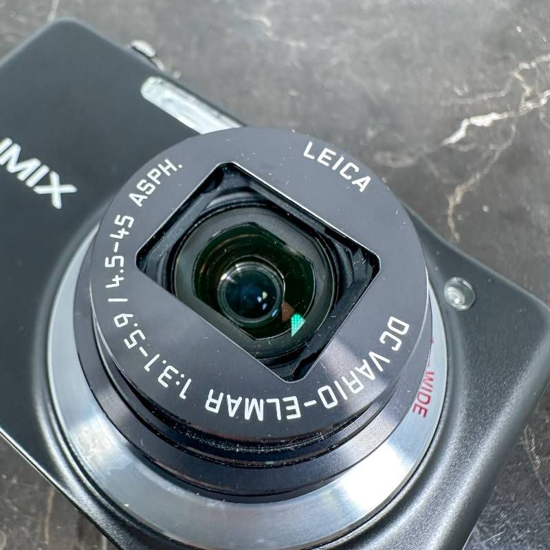 美品】Panasonic LUMIX DMC-SZ7 ブラック コンデジ デジカメ 光学10倍