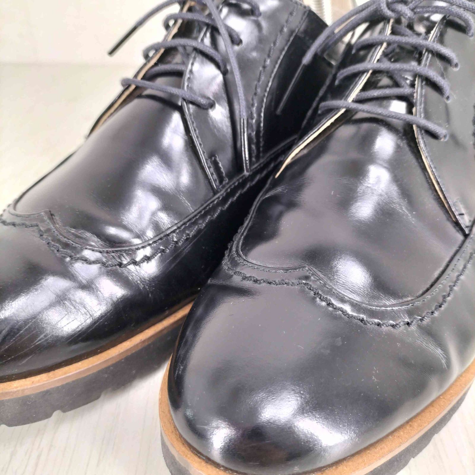 ツモリチサトウォーク tsumori chisato walk レザー ウィングチップ